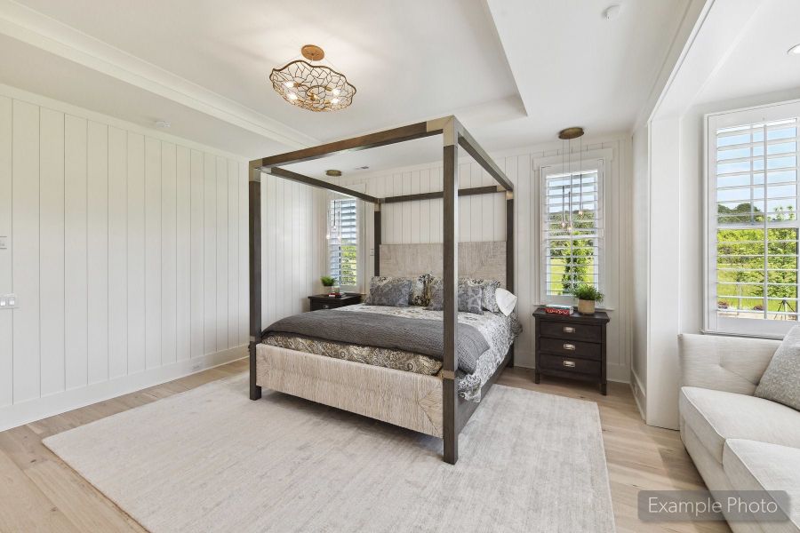 Furnished interior view inside a new home in Weddington Grove, Weddington (Image 25).