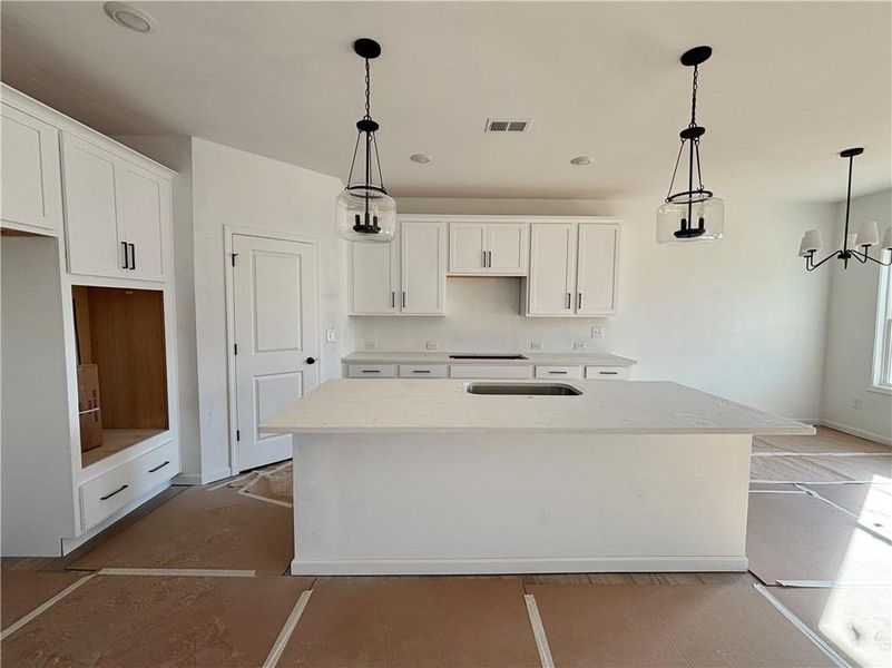 In-progress construction of a new home in Arbors at Richland Creek, Buford, GA (Image 13).