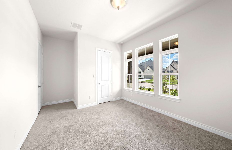 Representative unfurnished interior of a home built from the 3070AU by Ravenna Homes in Audubon 60′, Magnolia (Image 42).