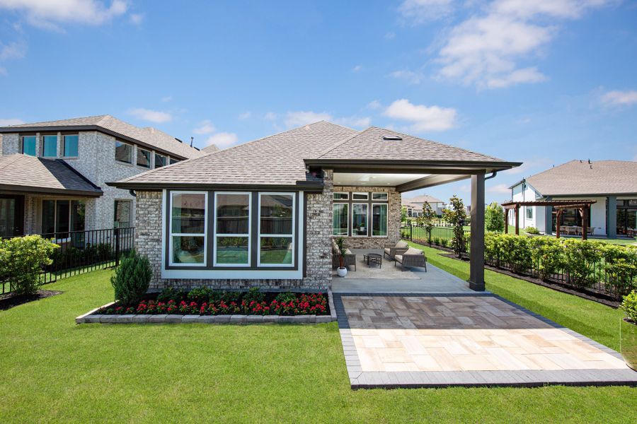 Image 15 representing the Sheffield by Beazer Homes in Bridgeland, Cypress, TX. Image 15 representing the Sheffield by Beazer Homes in Bridgeland, Cypress, TX.