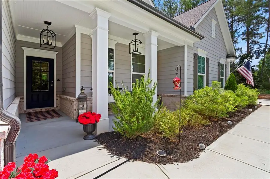 Exterior details and patio area of a home in , Monroe (Image 26). Exterior details and patio area of a home in , Monroe (Image 26).
