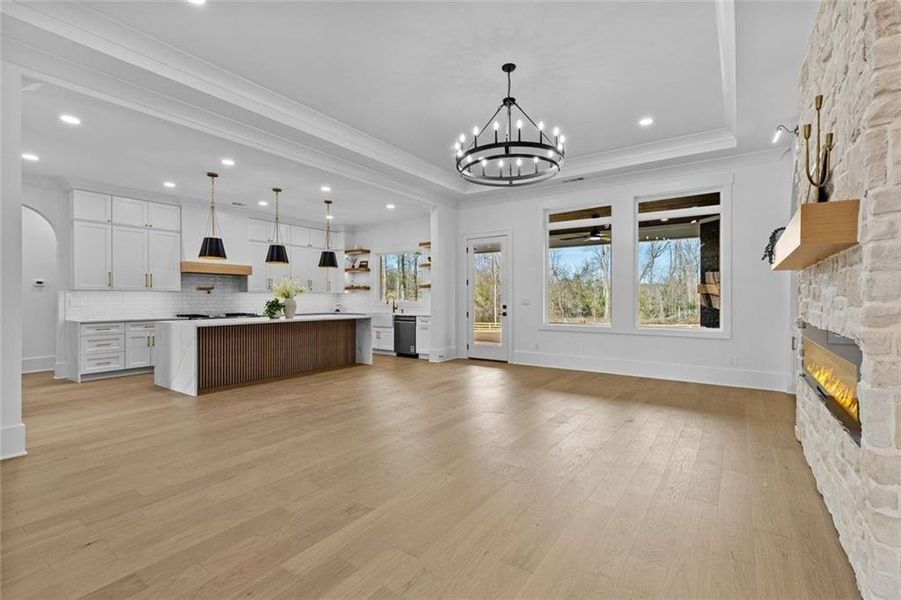 Spacious, unfurnished interior of a new home in , Loganville (Image 38).