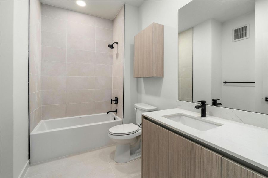 Secondary bathroom