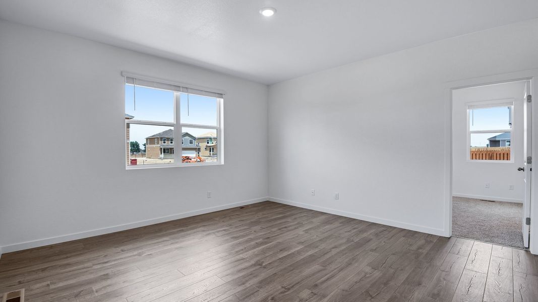 Spacious, unfurnished interior of a new home in Vista Meadows, Fort Lupton (Image 12). Spacious, unfurnished interior of a new home in Vista Meadows, Fort Lupton (Image 12).