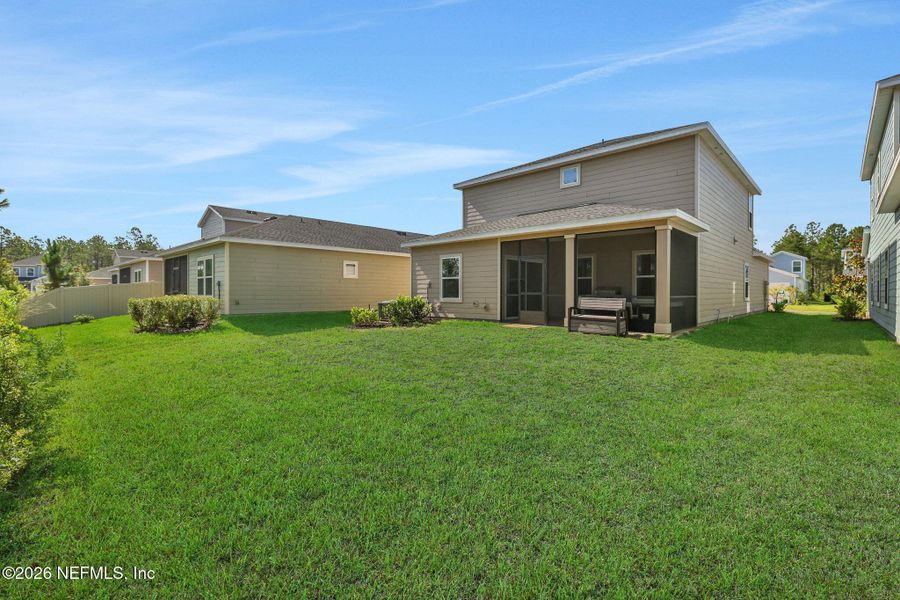 Exterior details and patio area of a home in St Augustine Lakes, St. Augustine (Image 29). Exterior details and patio area of a home in St Augustine Lakes, St. Augustine (Image 29).