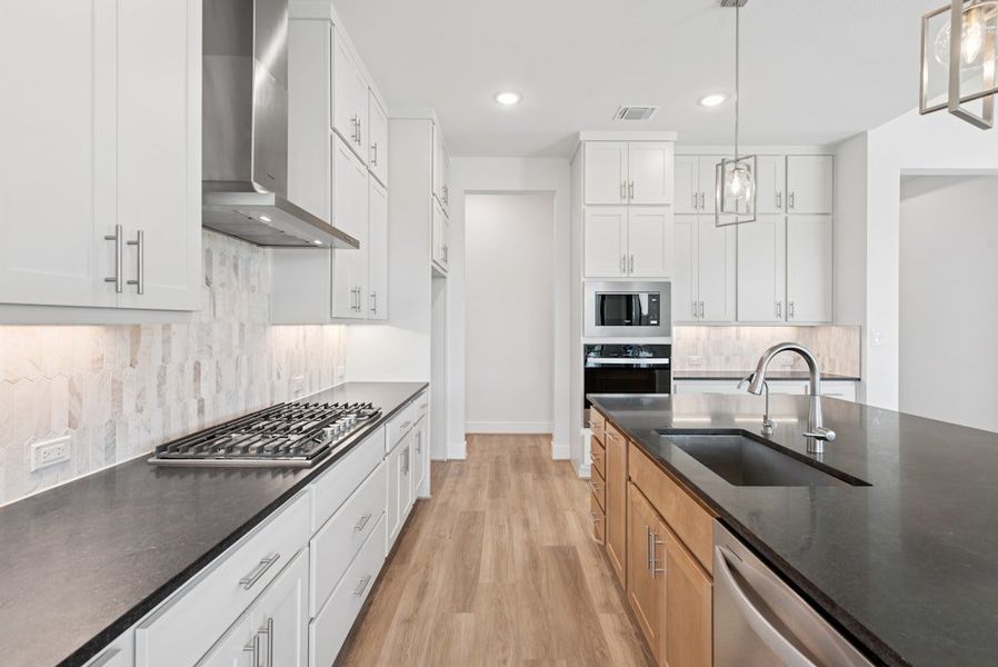 Furnished interior view inside a new home in Riverstone, Georgetown (Image 8).