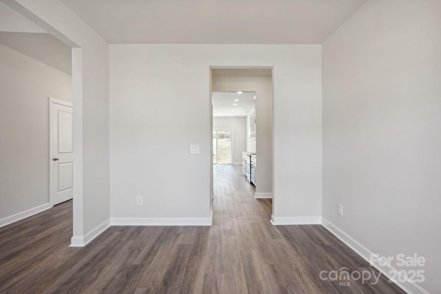 Photo is not of the actual home, but is an inspirational photo of builder’s model home and may depict options, furnishings, and/or decorator features that are not included