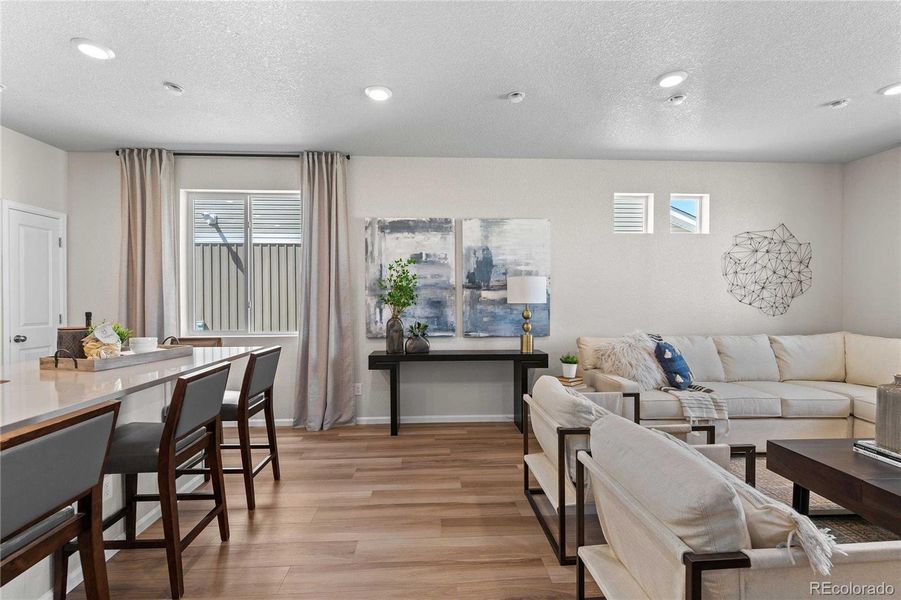 Furnished interior view inside a new home in , Aurora (Image 8).