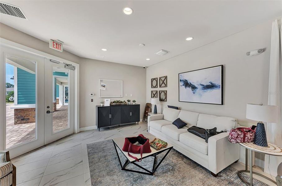 Furnished interior view inside a new home in , Venice (Image 32).