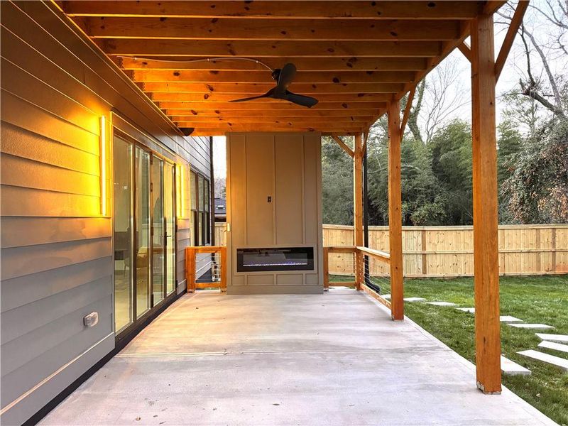 Exterior details and patio area of a home in , Decatur (Image 42).