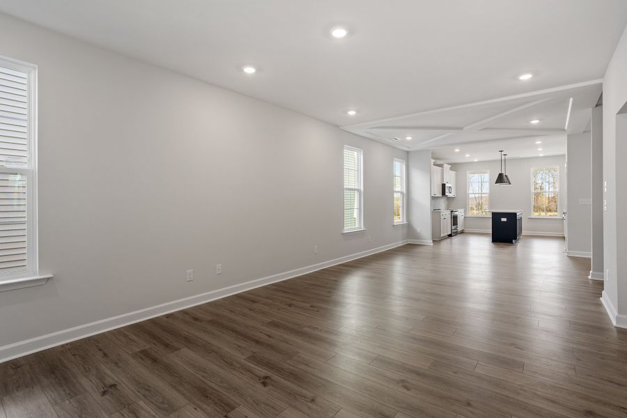 Spacious, unfurnished interior of a new home in Renaissance at White Oak, Garner (Image 12).