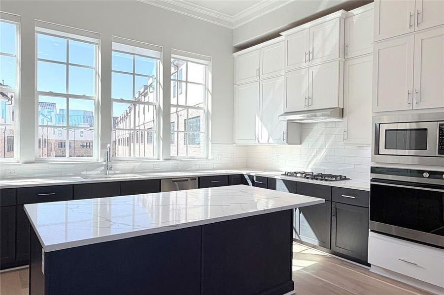 Progress photo of actual unit.