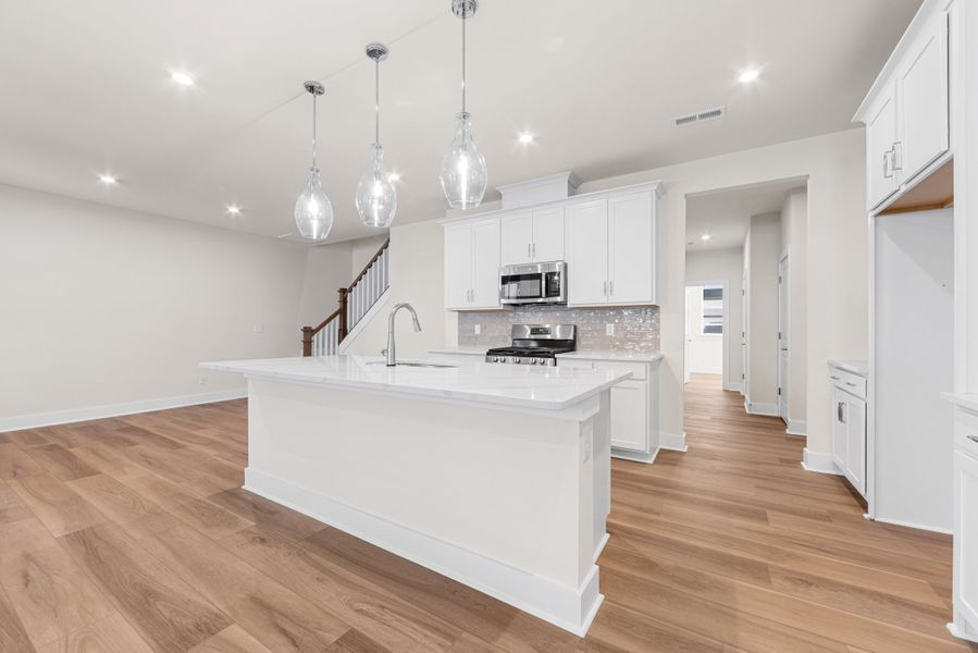 Furnished interior view inside a new home in Seven Oaks, Belmont (Image 6).