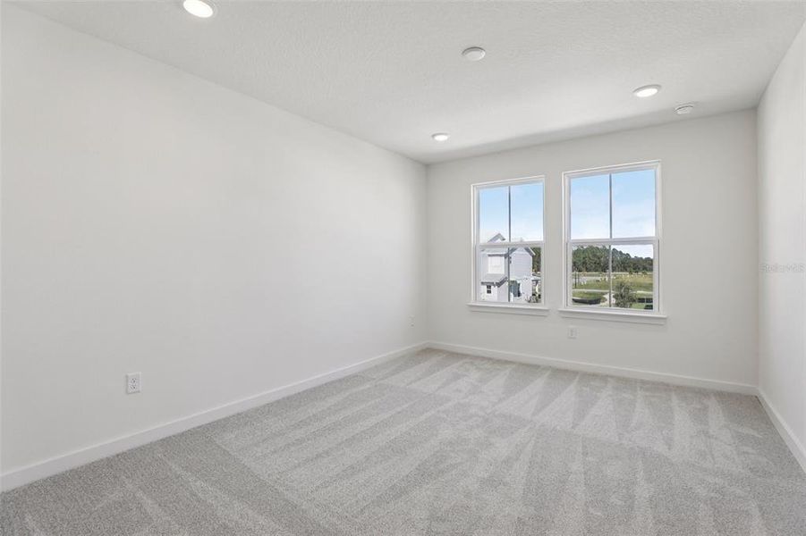Spacious, unfurnished interior of a new home in Cyrene at Harmony, St. Cloud (Image 26). Spacious, unfurnished interior of a new home in Cyrene at Harmony, St. Cloud (Image 26).
