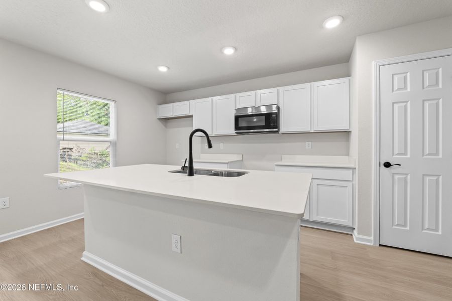 Furnished interior view inside a new home in , Jacksonville (Image 3).