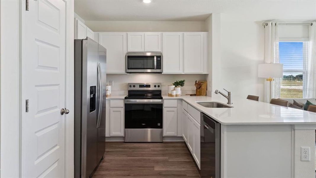 Furnished interior view inside a new home in Crosswinds, Haines City (Image 9).