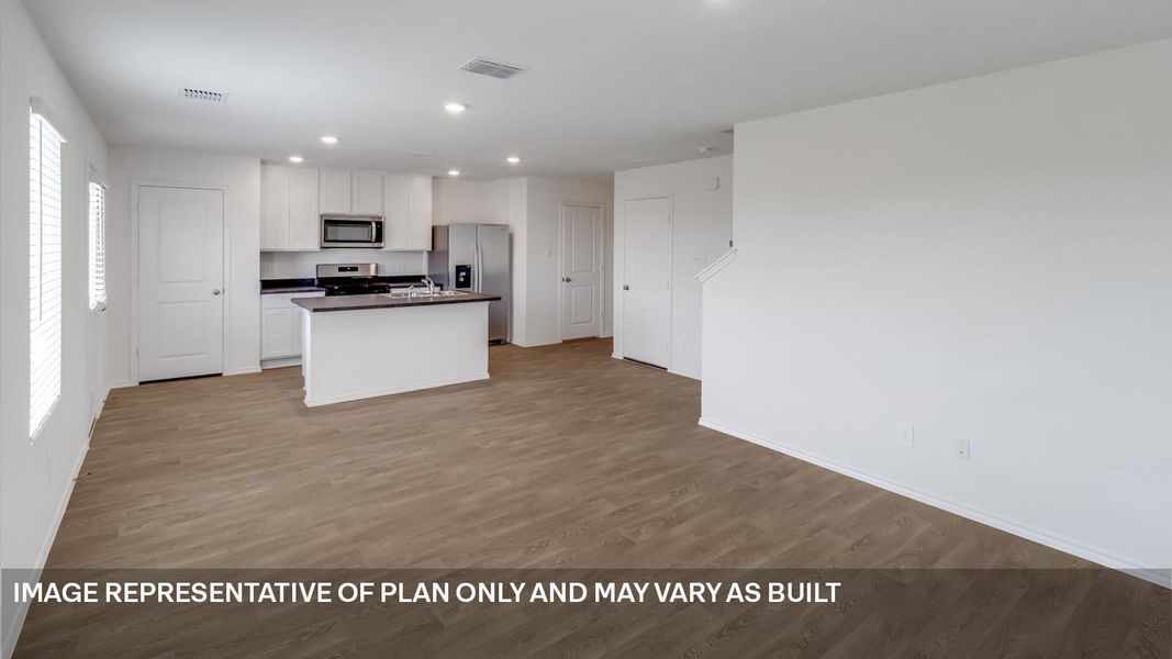 Spacious, unfurnished interior of a new home in Prairie Lakes, Buda (Image 12).