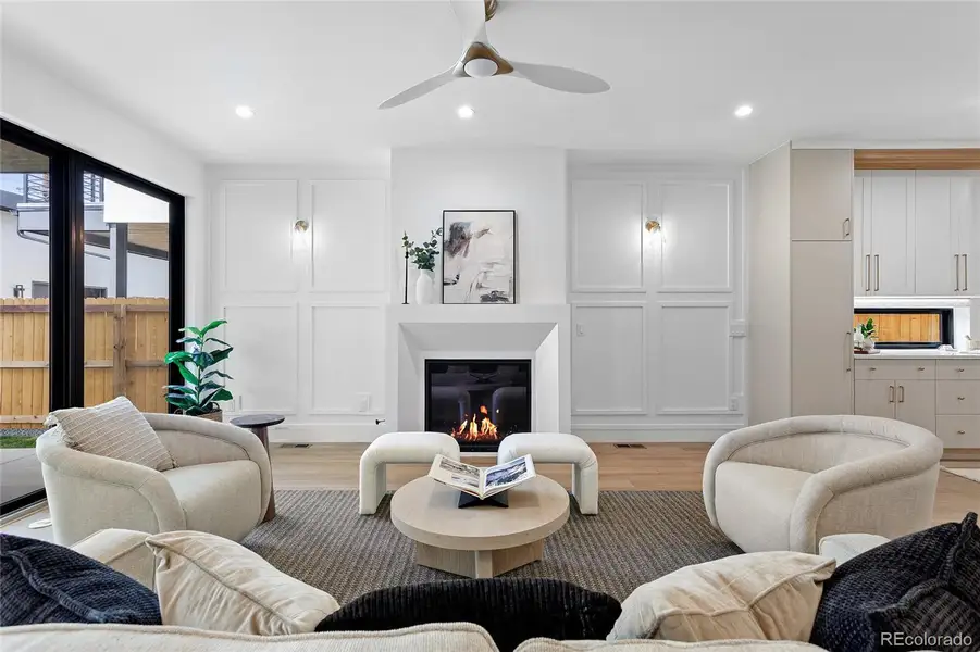 Furnished interior view inside a new home in , Denver (Image 11).