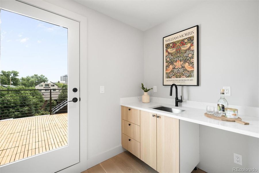 Furnished interior view inside a new home in , Denver (Image 14).