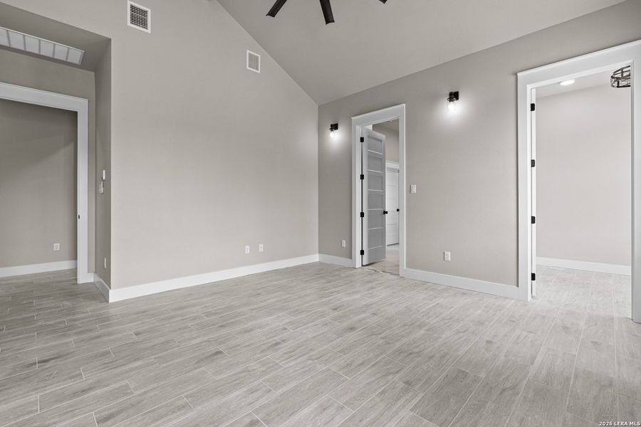 Spacious, unfurnished interior of a new home in , Spring Branch (Image 21). Spacious, unfurnished interior of a new home in , Spring Branch (Image 21).