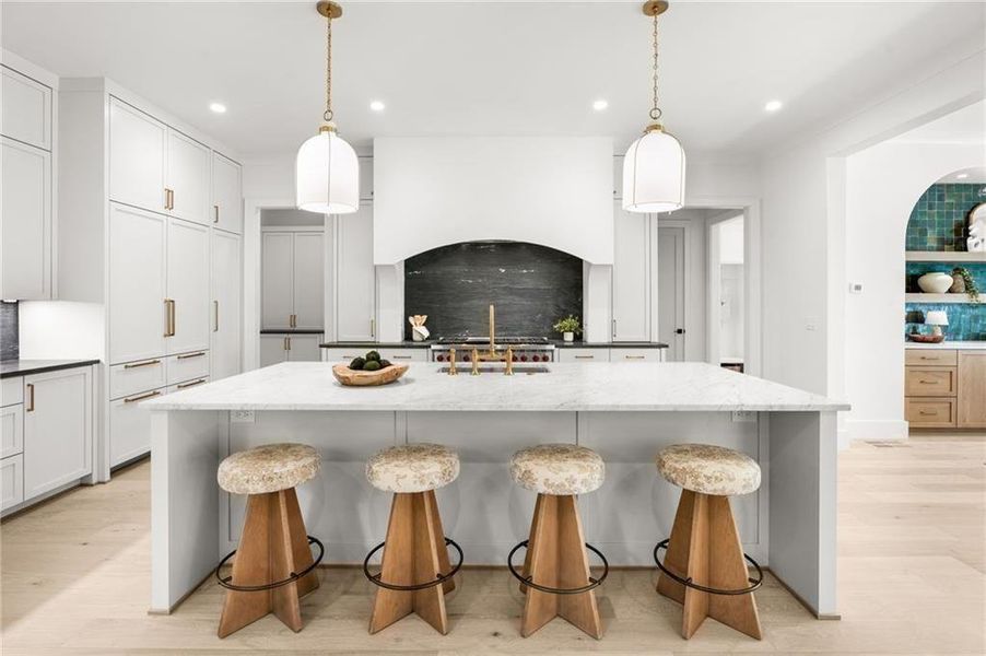 Furnished interior view inside a new home in , Atlanta (Image 13).