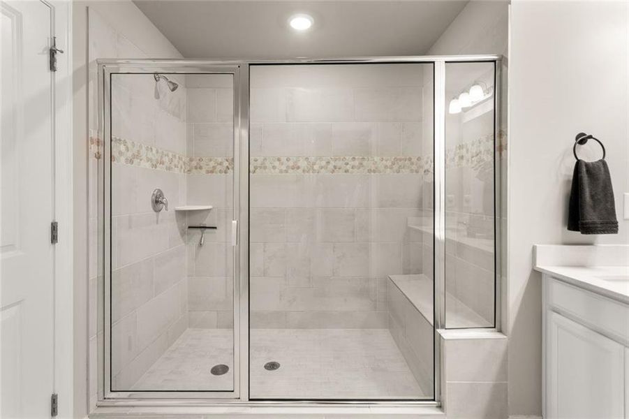 Furnished interior view inside a new home in Terrace at Riverview Landing, Smyrna (Image 20).