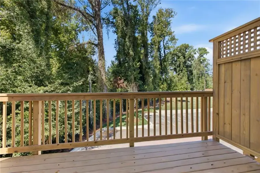 Exterior details and patio area of a home in , Mableton (Image 21).