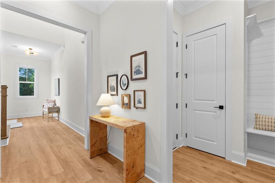 Furnished interior view inside a new home in , Milton (Image 8).