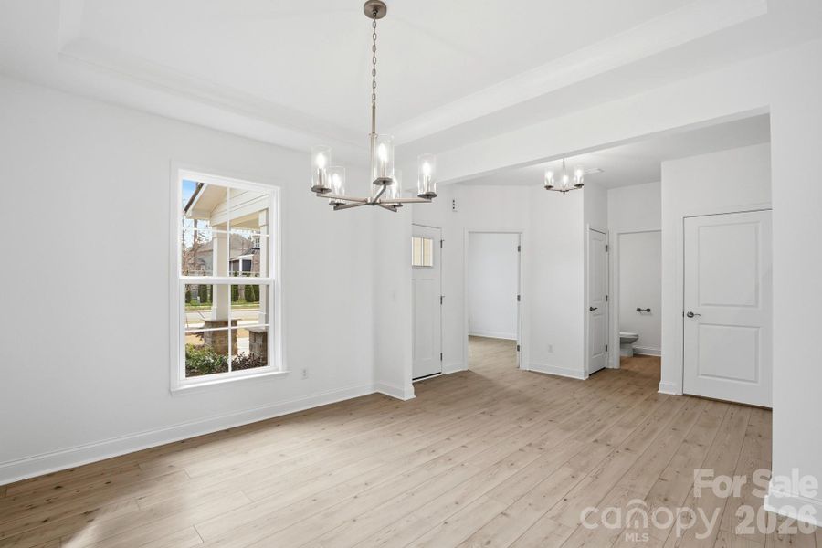 Spacious, unfurnished interior of a new home in Forest Creek, Waxhaw (Image 43).