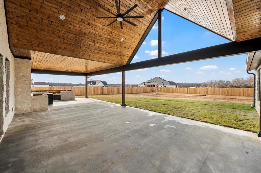 Exterior details and patio area of a home in , Waco (Image 27).