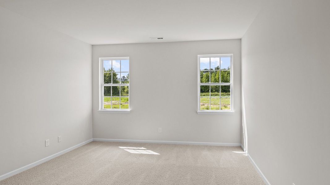 Spacious, unfurnished interior of a new home in The Preserve at Kinsley, Jamestown (Image 15).