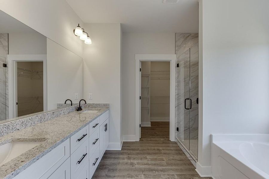 Furnished interior view inside a new home in , Hartwell (Image 13). Furnished interior view inside a new home in , Hartwell (Image 13).