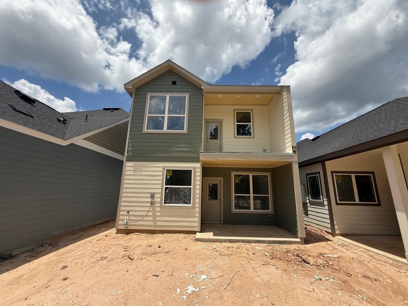 Front exterior of a new home in Kresston, Montgomery, TX, highlighting curb appeal (Image 9). Front exterior of a new home in Kresston, Montgomery, TX, highlighting curb appeal (Image 9).