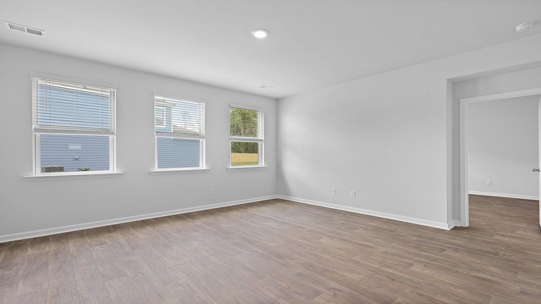 Spacious, unfurnished interior of a new home in Rivers Reach, Yemassee (Image 17). Spacious, unfurnished interior of a new home in Rivers Reach, Yemassee (Image 17).
