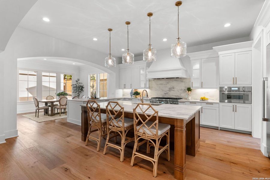 Furnished interior view inside a new home in , Terrell Hills (Image 18).