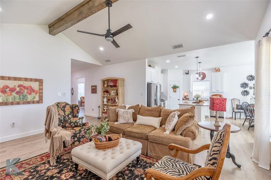 Furnished interior view inside a new home in , Abilene (Image 10). Furnished interior view inside a new home in , Abilene (Image 10).