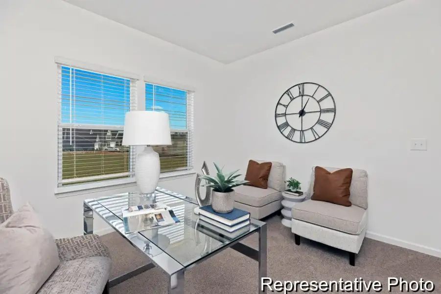 Furnished interior view inside a new home in Wendell Springs, Wendell (Image 11).