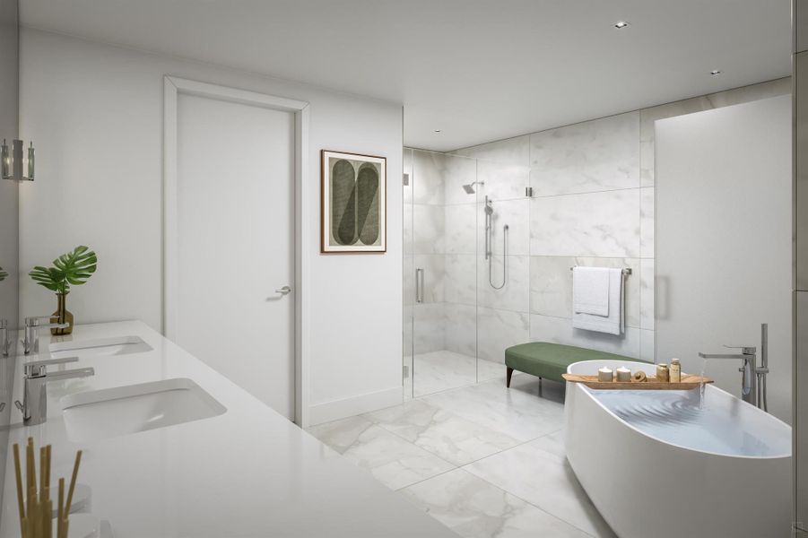 Furnished interior view inside a new home in Salato, Pompano Beach (Image 3).