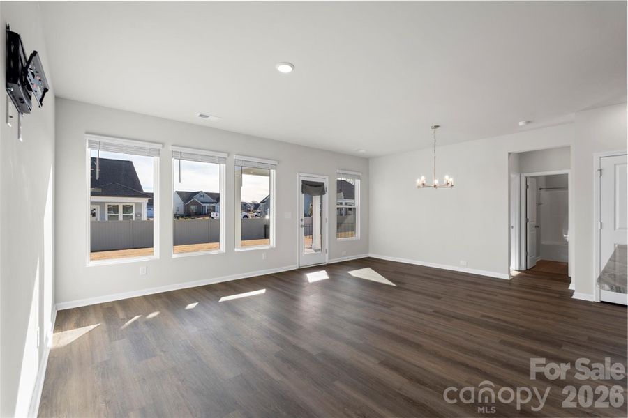 Spacious, unfurnished interior of a new home in Encore at Harmony, Harrisburg (Image 21).