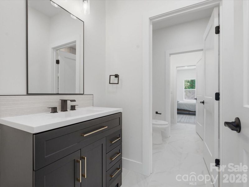 Furnished interior view inside a new home in , Monroe (Image 33).
