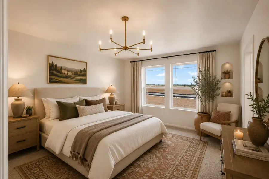 Furnished interior view inside a new home in Lake Bluff, Greeley (Image 5).