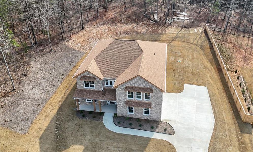 Front exterior of a new home in , Griffin, GA, highlighting curb appeal (Image 28). Front exterior of a new home in , Griffin, GA, highlighting curb appeal (Image 28).