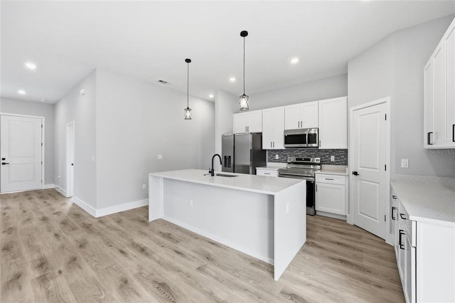 Furnished interior view inside a new home in , Ocala (Image 7).