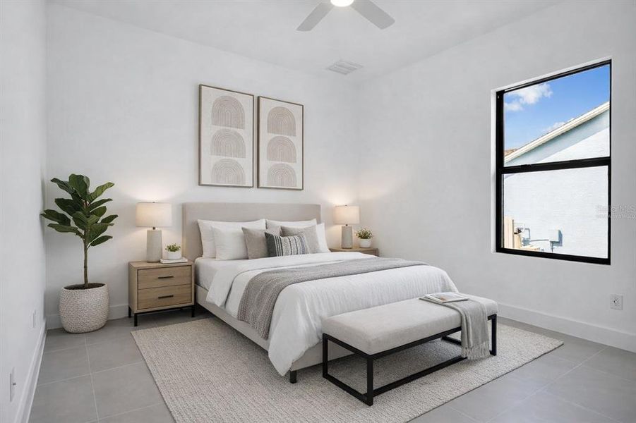 Furnished interior view inside a new home in , Port Charlotte (Image 32).