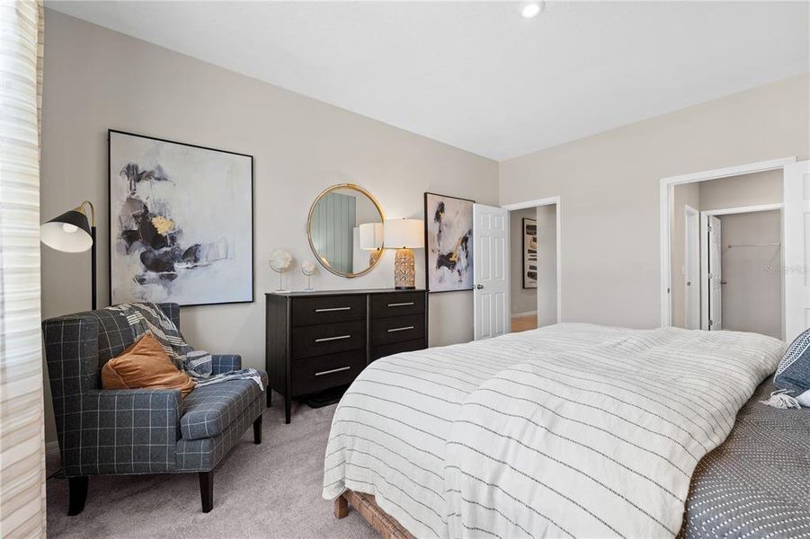 Furnished interior view inside a new home in Groves at Grand Island, Grand Island (Image 27).