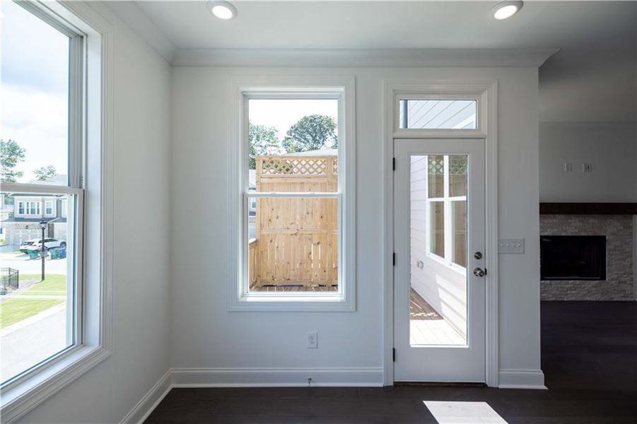 Spacious, unfurnished interior of a new home in Palisades Townhomes, Cumming (Image 21). Spacious, unfurnished interior of a new home in Palisades Townhomes, Cumming (Image 21).