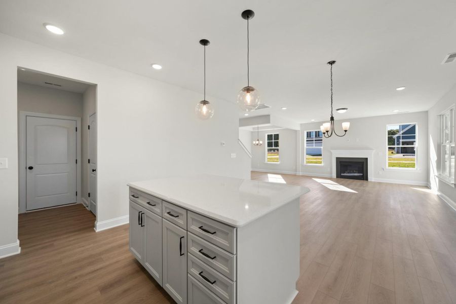 Furnished interior view inside a new home in Pisgah Park, Kernersville (Image 11).