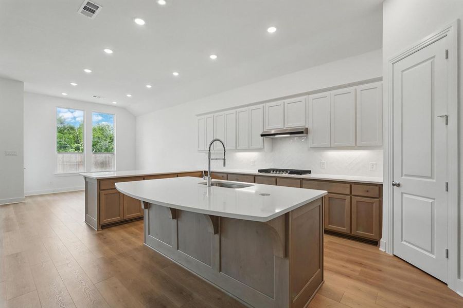 Furnished interior view inside a new home in Riceland: 65ft. lots, Mont Belvieu (Image 6).