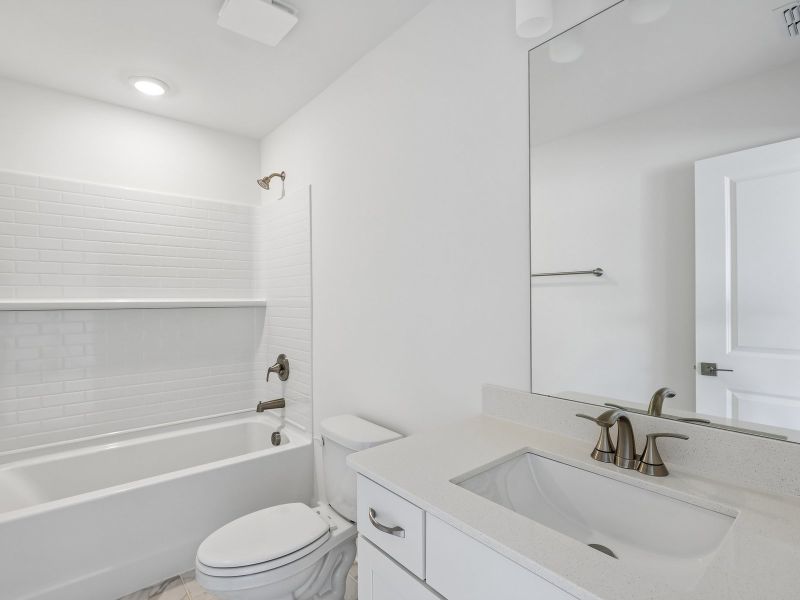 Furnished interior view inside a new home in Station Hill - Estate Series, Franklin (Image 5).