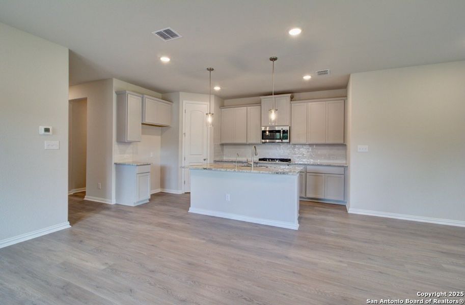 Furnished interior view inside a new home in Clear Creek, New Braunfels (Image 5). Furnished interior view inside a new home in Clear Creek, New Braunfels (Image 5).